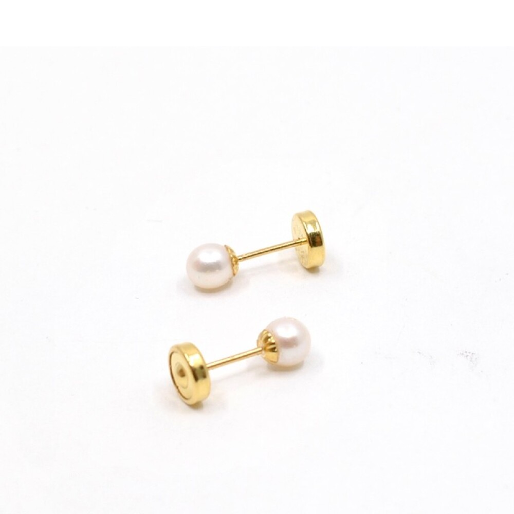Abridores Perlas 3.50 a 4 Mm en Oro 18 K Abridores Perlas 3.50 a 4 Mm en Oro 18 K