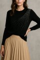 Sweater Trama Negro