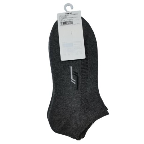 MEDIAS DE CORTE BAJO PARA HOMBRE CON MARCA (3 PARES / GRIS OSCURO) MEDIAS DE CORTE BAJO PARA HOMBRE CON MARCA (3 PARES / GRIS OSCURO)