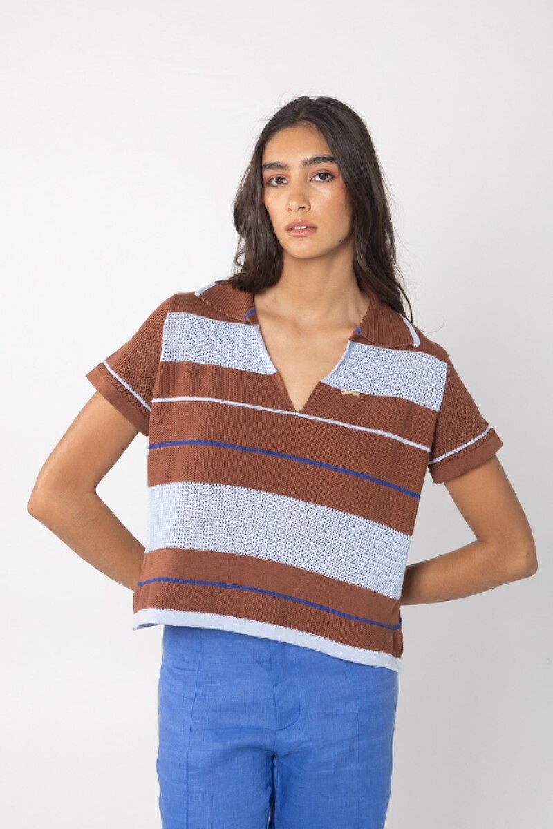 TSHIRT LOBSTER Chocolate