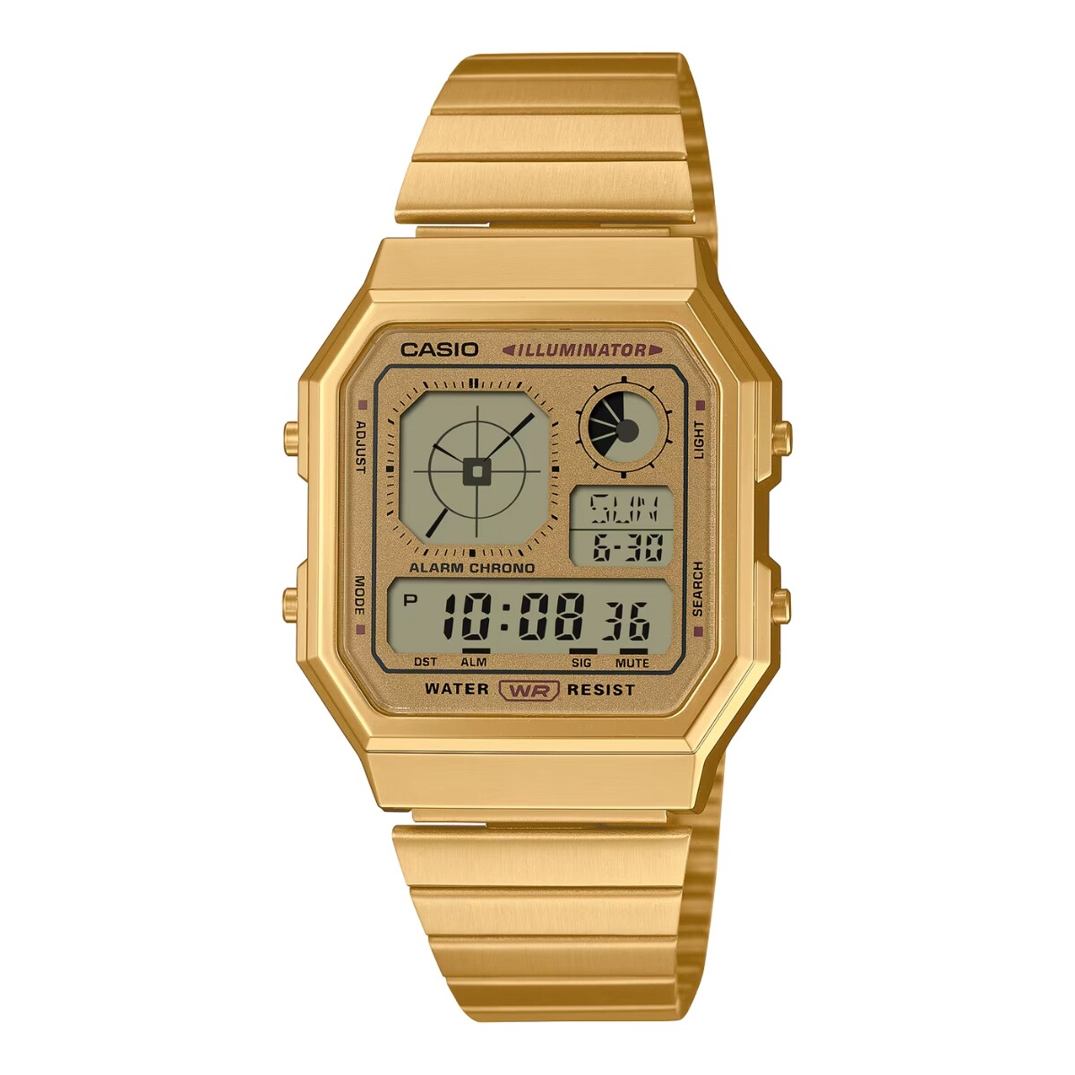 Reloj CASIO RETRO A130WEG-9ADF en Acero Dorado Esfera 40mm 