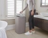 Cesto para ropa Tota 60L con separación – 2 compartimentos Gris