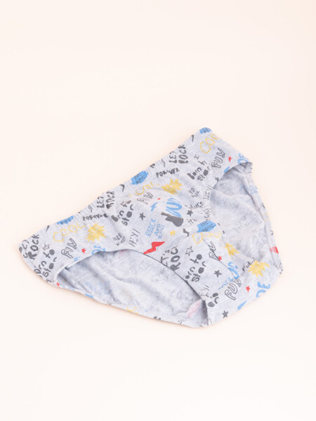 Pack x 2 slip estampa Rock
