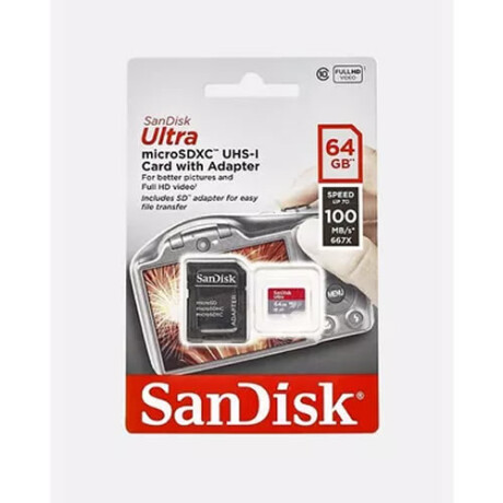 Memoria Micro SD 64GB Sandisk Ultra SDXC UHS I-card Memoria Micro SD 64GB Sandisk Ultra SDXC UHS I-card