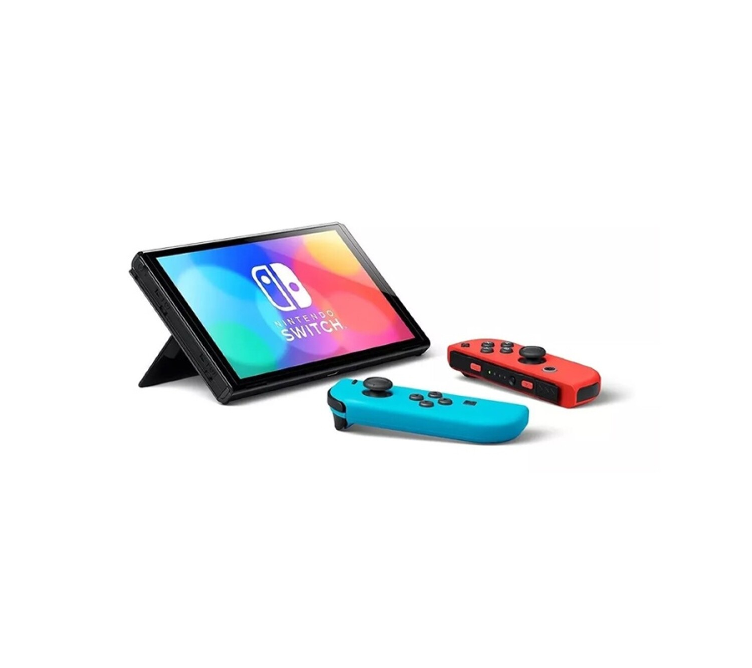 Control Inalámbrico Nintendo Switch Joy-Con Neón Rojo con Azul