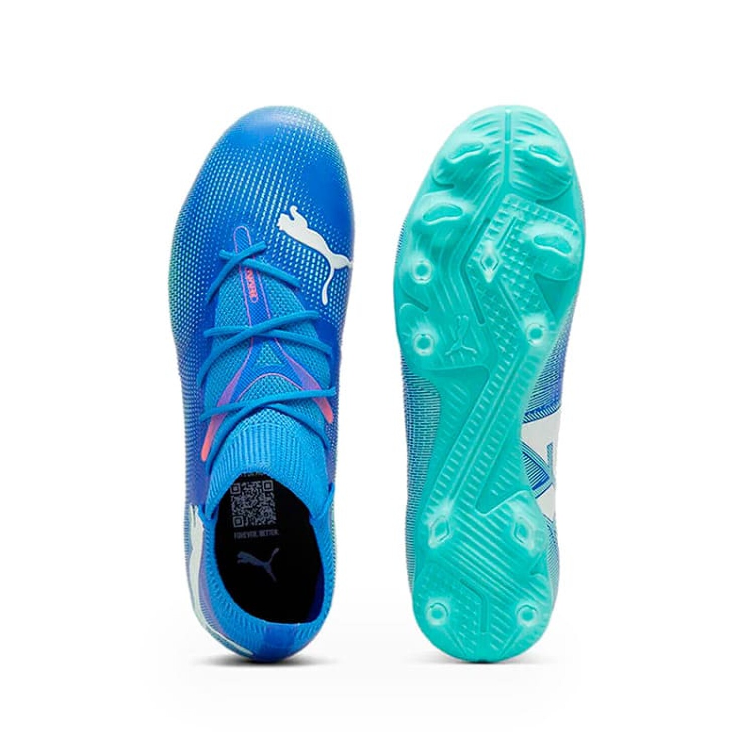 Championes Puma Futbol Future 7 de Hombre 107931 01 Azul verde Macri Life