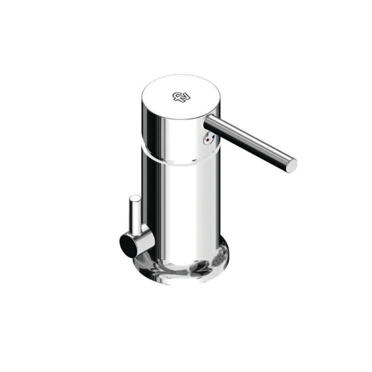 Grifería para Bidet Monocomando con Transferencia Cromada Linea Lilo 