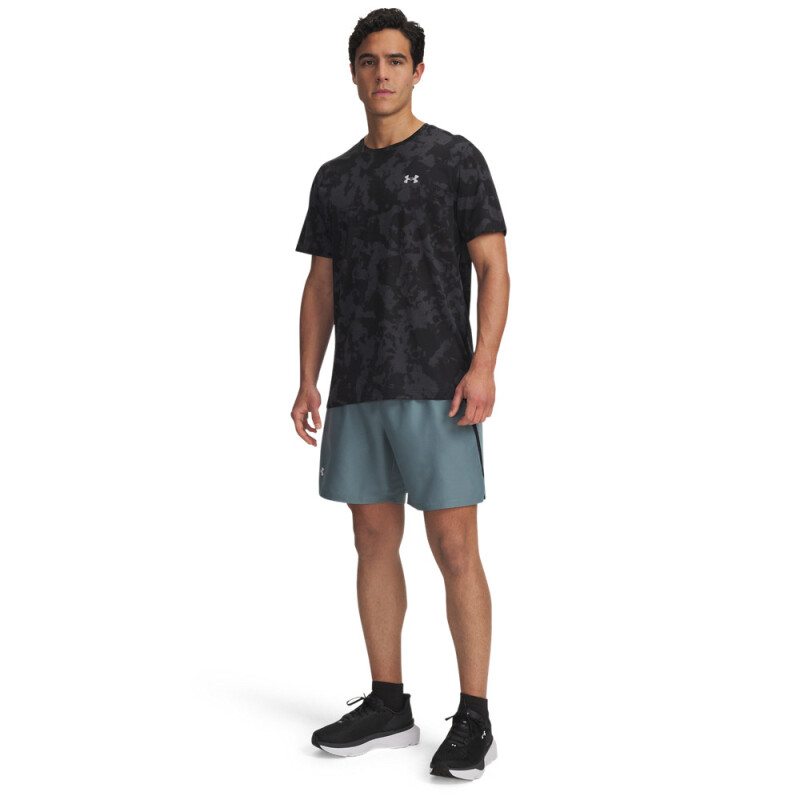 UA LAUNCH 7'' SHORTS-GRN BLU-587