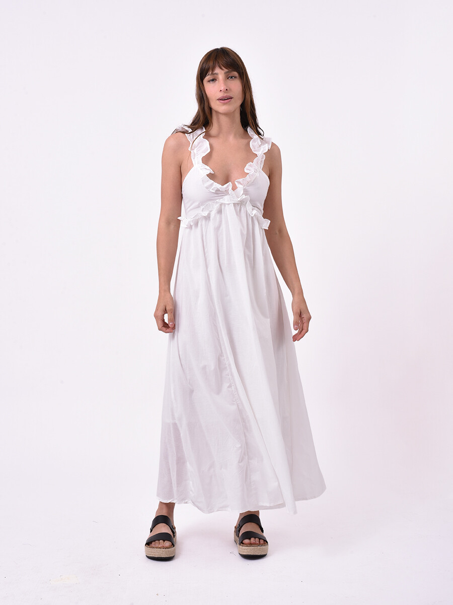 VESTIDO PUNE - BLANCO 