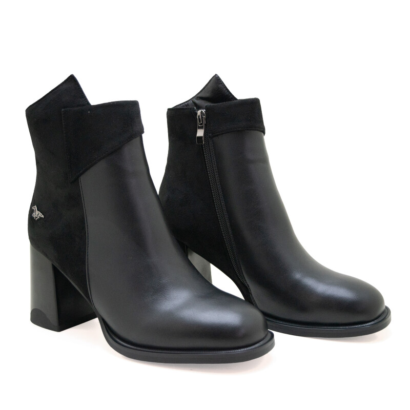 Botas Country taco alto de Mujer - HX3108-B9324 Negro