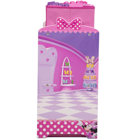 Organizador de Juguetes Minnie Disney 6 Contenedores ROSA-FUSCIA