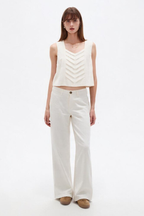 Pantalon Balton Blanco