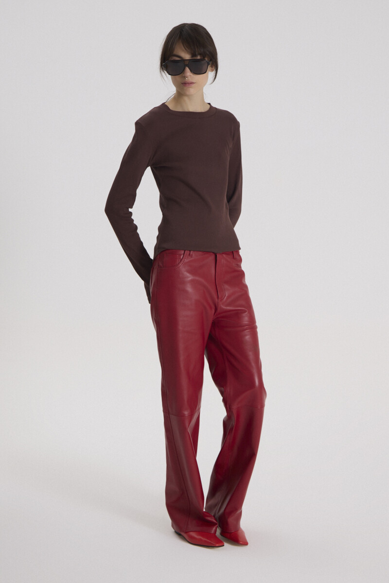 POLERA DESPINA Marron