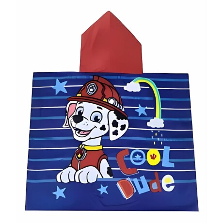 Bata Poncho Plus Paw Patrol Azul