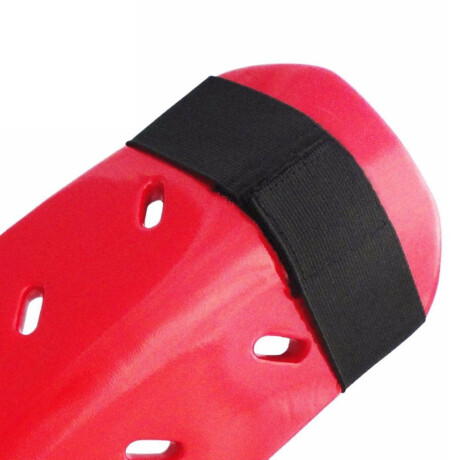 Protector Tibial Taekwondo Karate Mma Artes Marciales Rojo