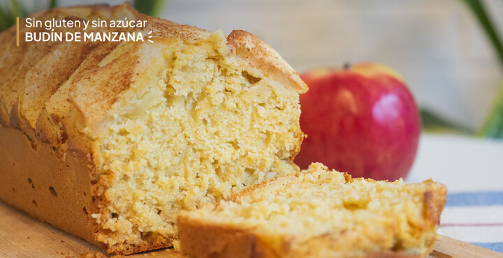 Budín de manzana y avena: una merienda fácil, húmeda y sin azúcar