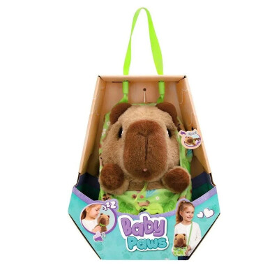 Peluche Capybara Interactivo 22cm Baby Paws Peluche Capybara Interactivo 22cm Baby Paws