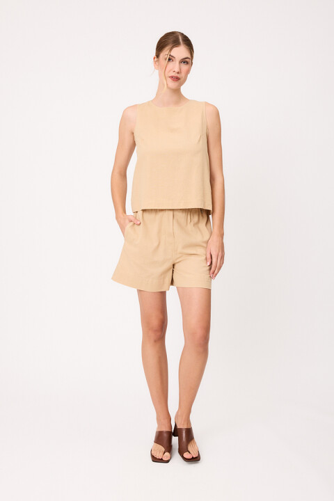 TOP BORINA POLANCO Beige