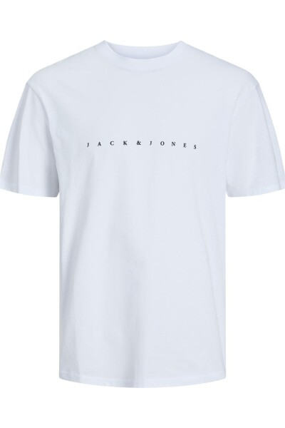 Camiseta Star Texto Estampado White