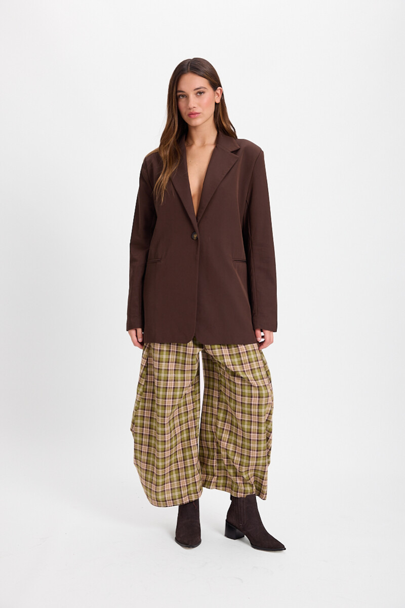 Blazer Diario Marron