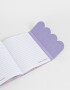 Anotadores Cuadernos y Memos Texturada Cuaderno A5 Bordado - Violeta Lila