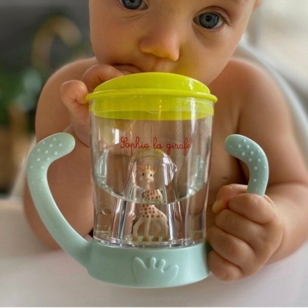 Vaso antiderrame sophie la jirafa 6m+ Vaso antiderrame sophie la jirafa 6m+