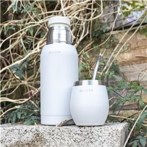 Termo 750Ml.Doble Pared Selecta Blanco Blanco
