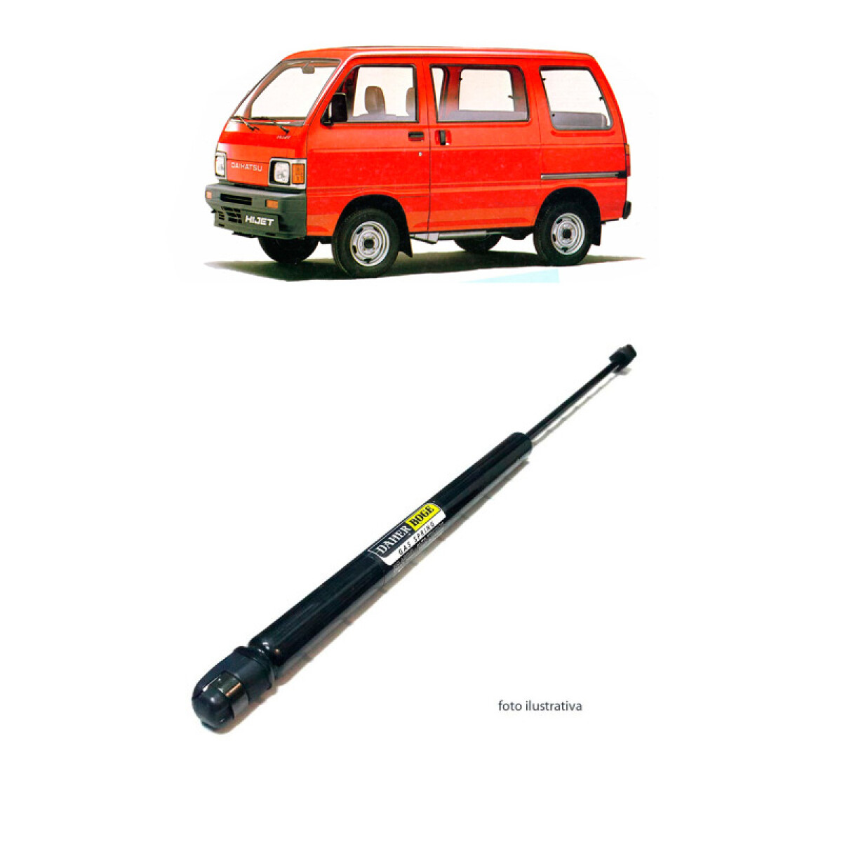 AMORTIGUADOR BAUL DAIHATSU PORTON TRAS. HIJET - 