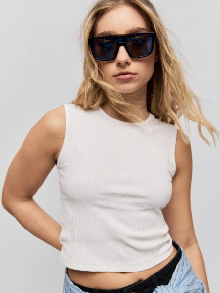 MUSCULOSA P.CAKE VICCOLINO BLANCO