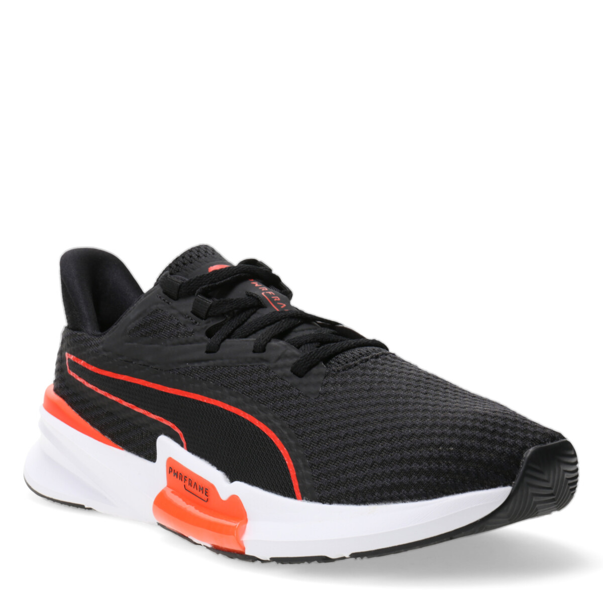 Championes de Hombre Puma PwrFrame TR - Negro - Rojo 