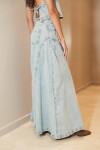 PANTALÓN KAIA ICE BLUE DENIM PANTALÓN KAIA ICE BLUE DENIM