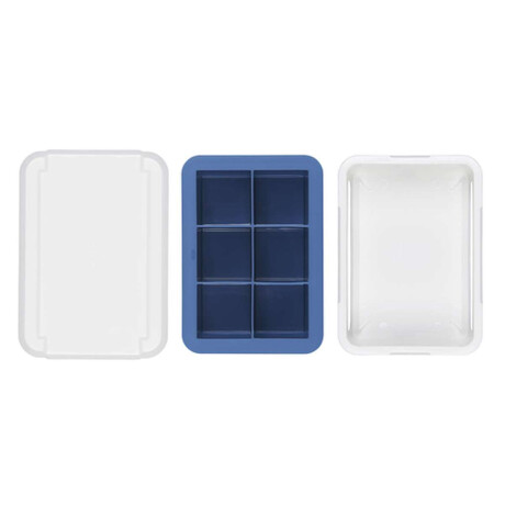 Oxo Gg Cubetera Con Tapa Hielos Grandes Apilable