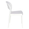 Silla Sissi en polipropileno - Color Blanca - 92046/010 Silla Sissi en polipropileno - Color Blanca - 92046/010