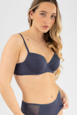 Soutien preformado b & c camelia Azul noche