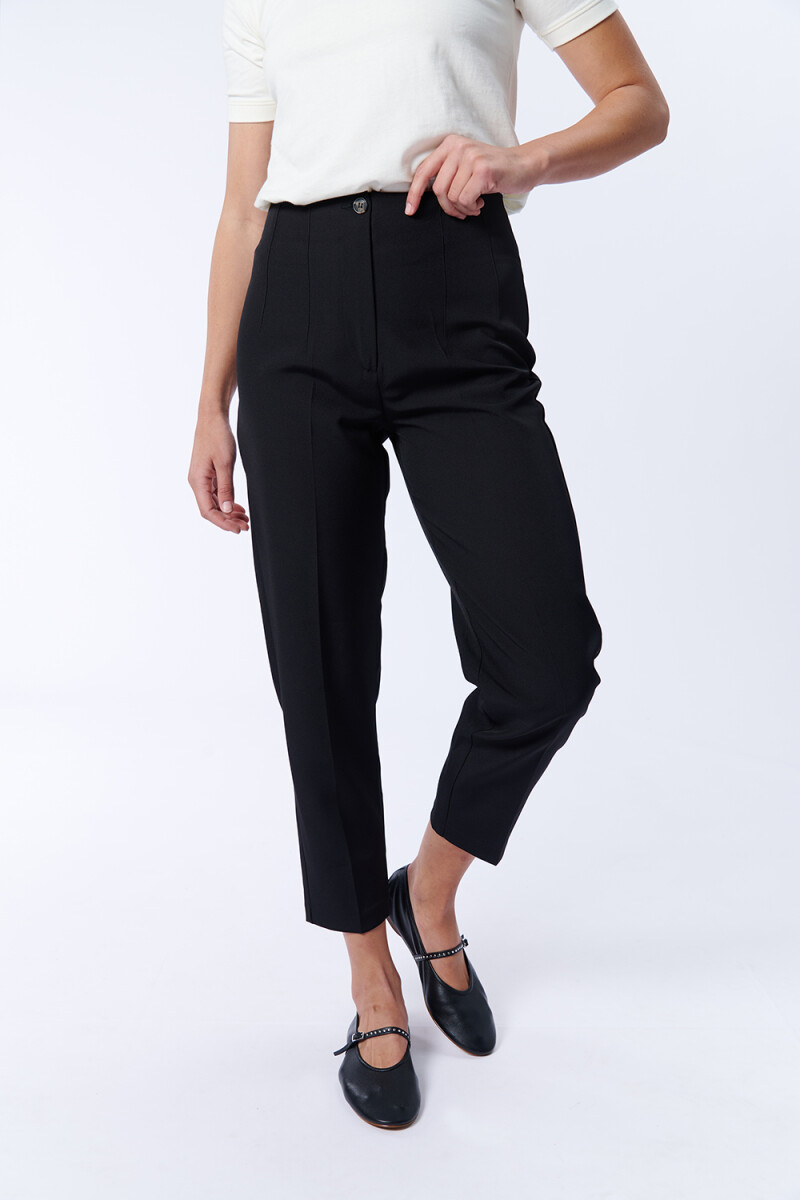 Pantalón vestir - Carrot Negro 