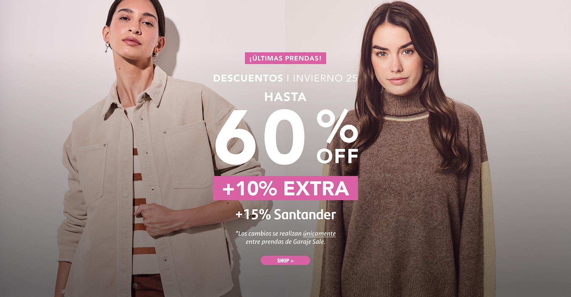 Descuentos Invierno + 10% Extra