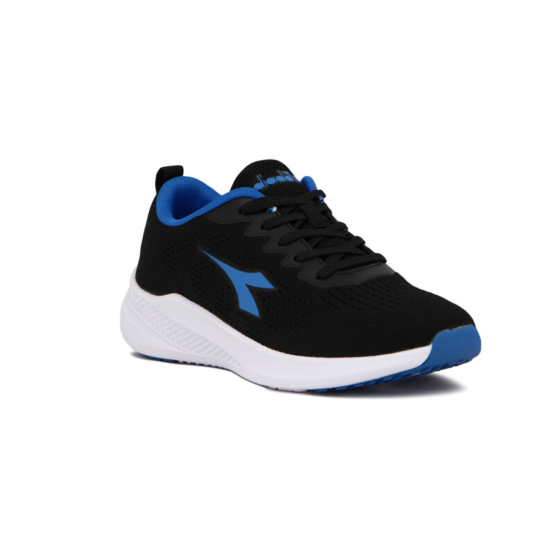 Diadora Running Hombre Messina - Black/Blue Negro-Azul