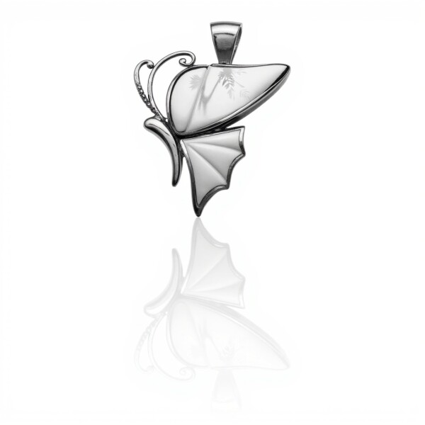 Dije Colgante Mariposa- Plata 925-Nacar-CP4061 conpiedra
