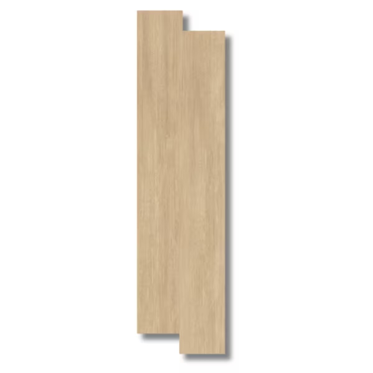 Porcelanato Oakville Amendoa 20x141.5 Cm Satinado Y Rectificado 