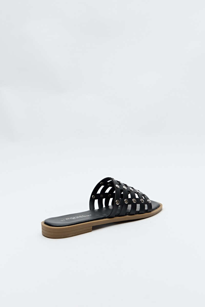 SANDALIA PERD Negro