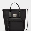 Bolso Al Hombro Forest en Nylon Negro