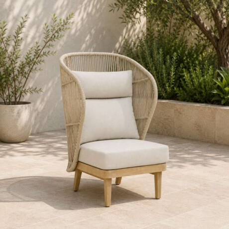 Mali Sillón Individual De Respaldo Alto Mali Sillón Individual De Respaldo Alto