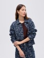 Campera Almendra Estampado 1
