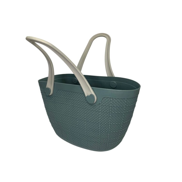 CESTO CANASTO TIPO BOLSA CON ASA 48X23X44CM CESTO CANASTO TIPO BOLSA CON ASA 48X23X44CM
