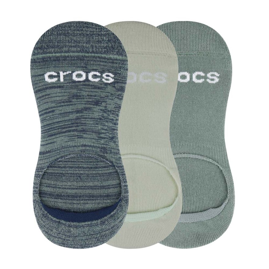 Medias Crocs Wide Mouth Hidden Liner (Random Feed) Unisex Navy Pond