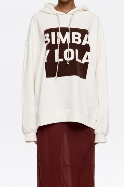 SUDADERA Blanco