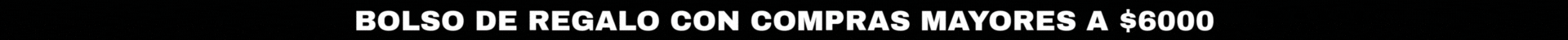 BOLSO DE REGALO COMPRAS MAYOES A $6000