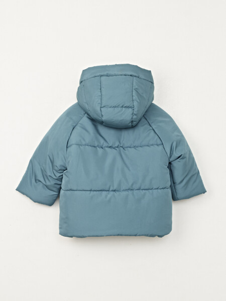 Campera capitoneada Verde Petroleo