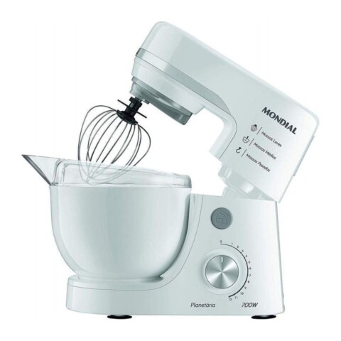 Batidora Planetaria Mondial 4,5 Litros BP03W Blanco