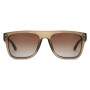 Lentes De Sol Bambu E Madeira Cuadrado - Unisex Gradiente Marón/Verde